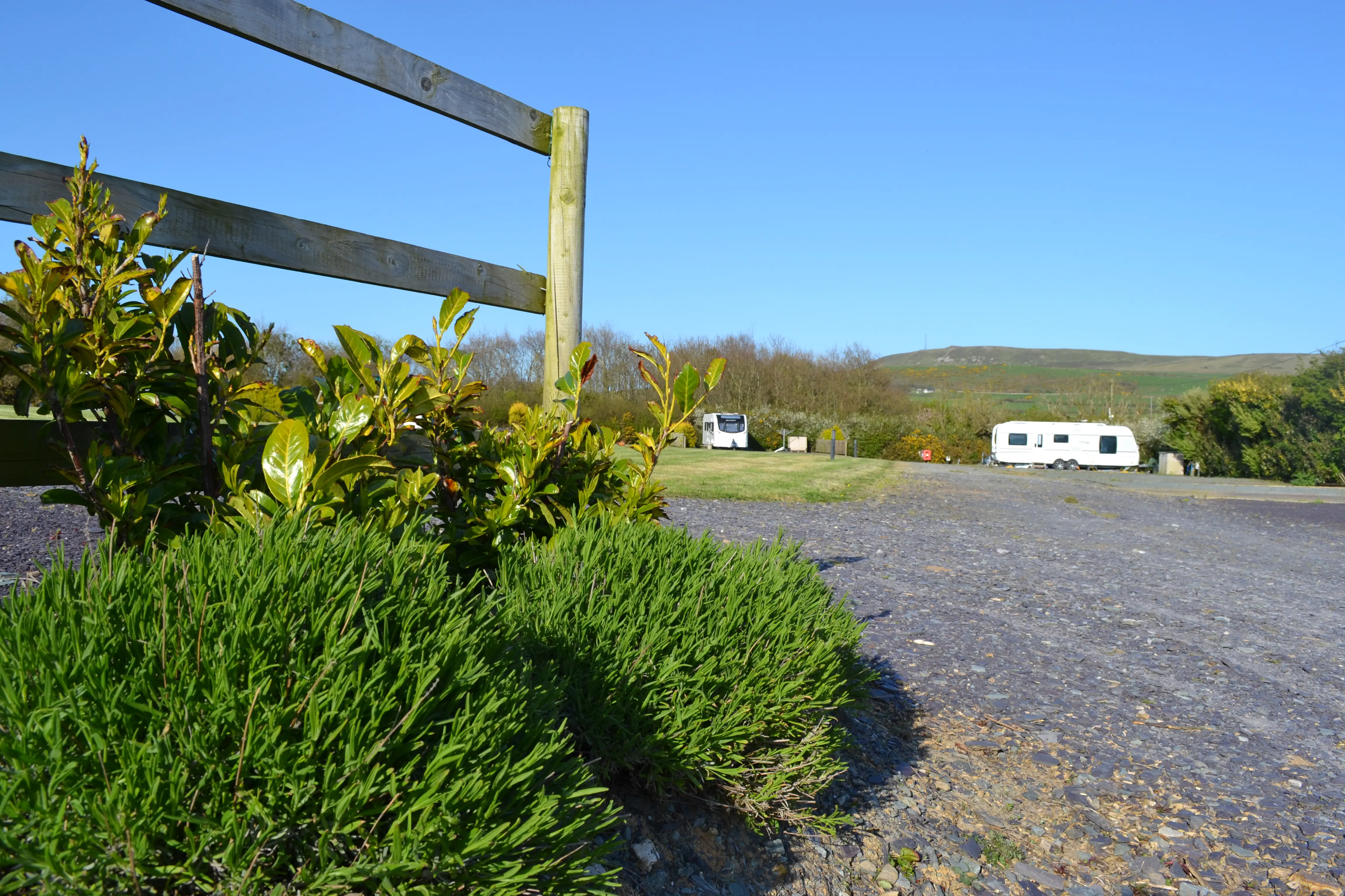 Caravan at Bodrydd Lakeside Leisure